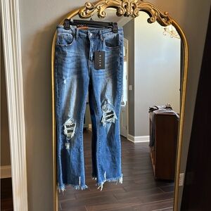 Risen size 29/9 Distressed Blue Jeans